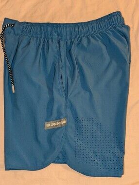 Legends Bishop Shorts Youth  Size M UnLined Gym Workout 7" Inseam Medium
